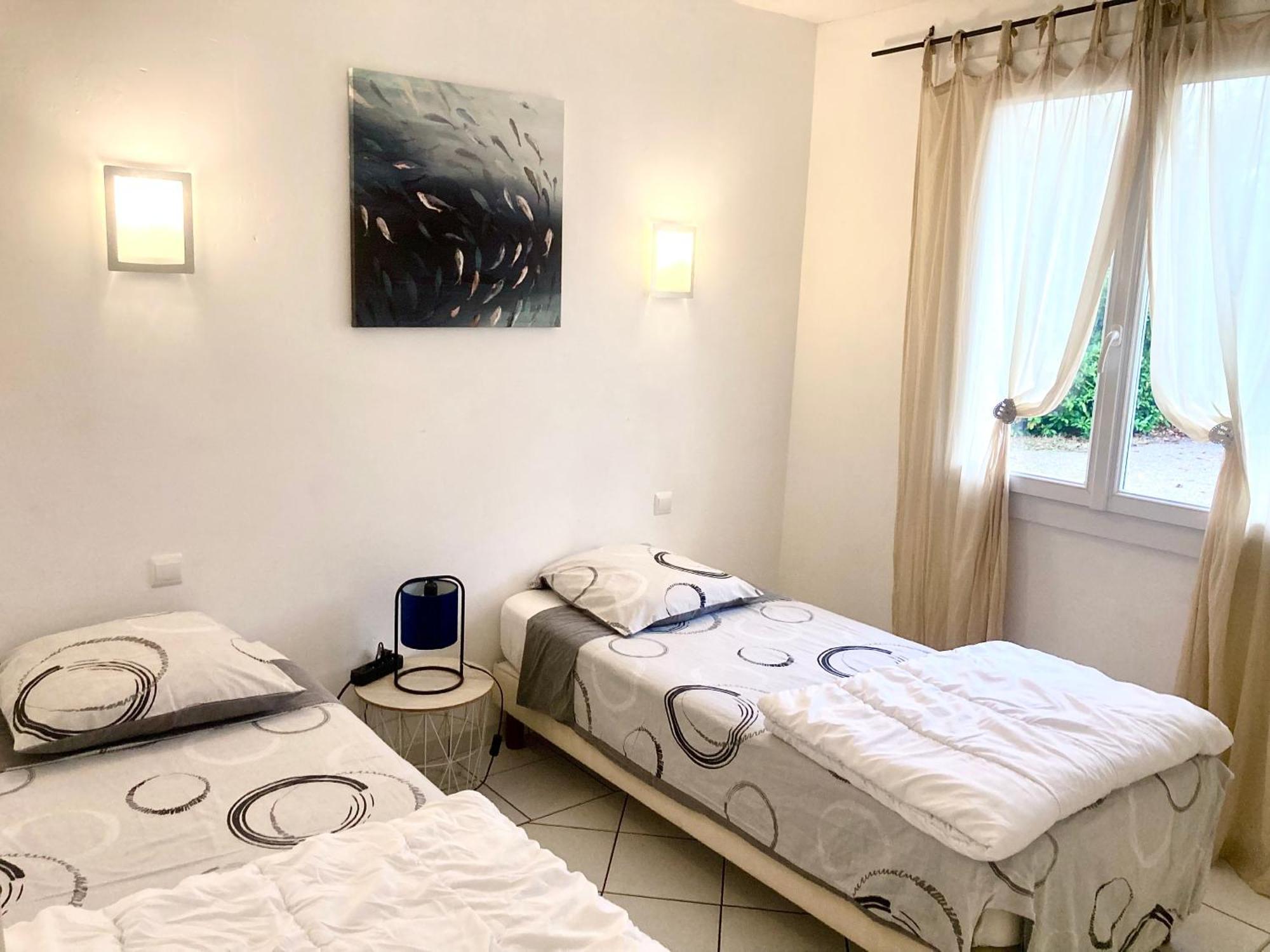 Villa 110M2, 7 Pers, Jacuzzi , 3 Chambres, Terrain Clos Et Arbore 2500M2 트레브 외부 사진